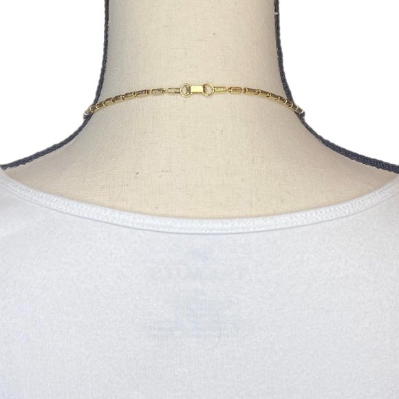 Women's Brown Pendant Necklace with Matching Clip-On Earrings - Picture 4 of 11